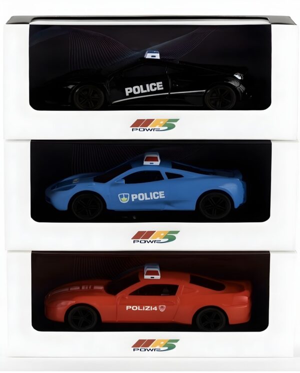Mini Police Diecast Car